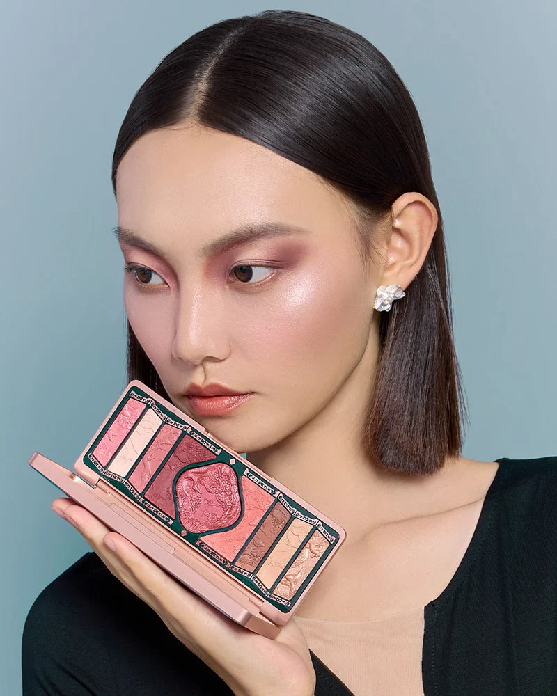 Floral Engraving Phoenix Makeup Palette - Florasis / Paleta de ojos