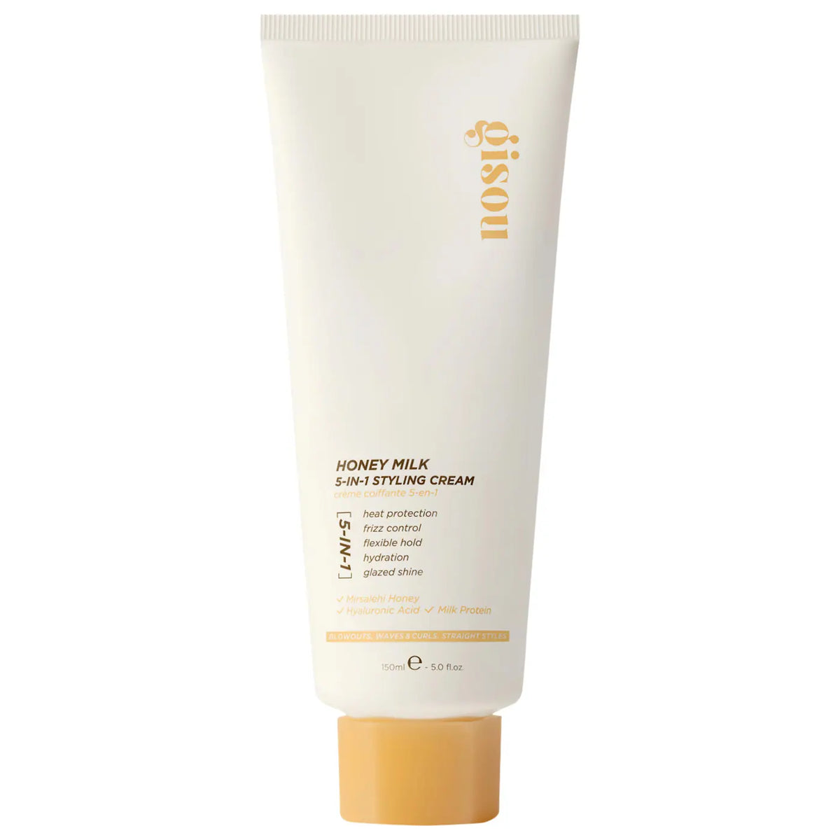 *PREORDEN: Honey Milk 5-in-1 Styling Cream - Gisou / Crema hidratante antifrizz con protección al calor