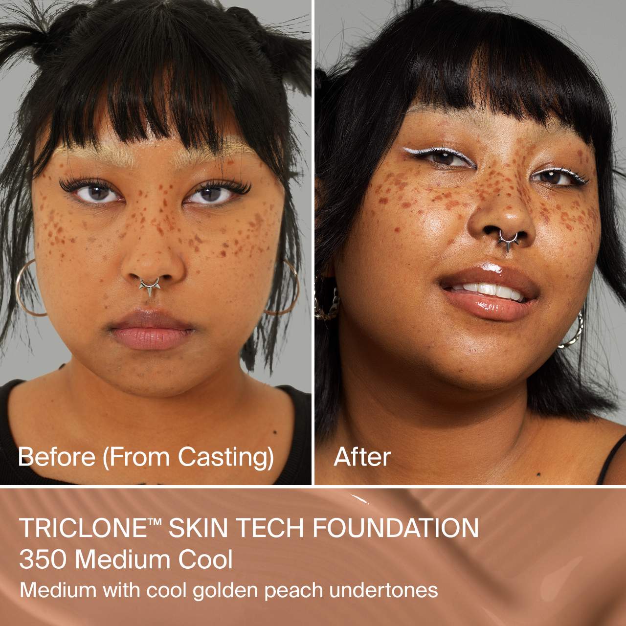 *PREORDEN: Triclone Skin Tech Medium Coverage Foundation - Haus Labs / Base cobertura media con árnica