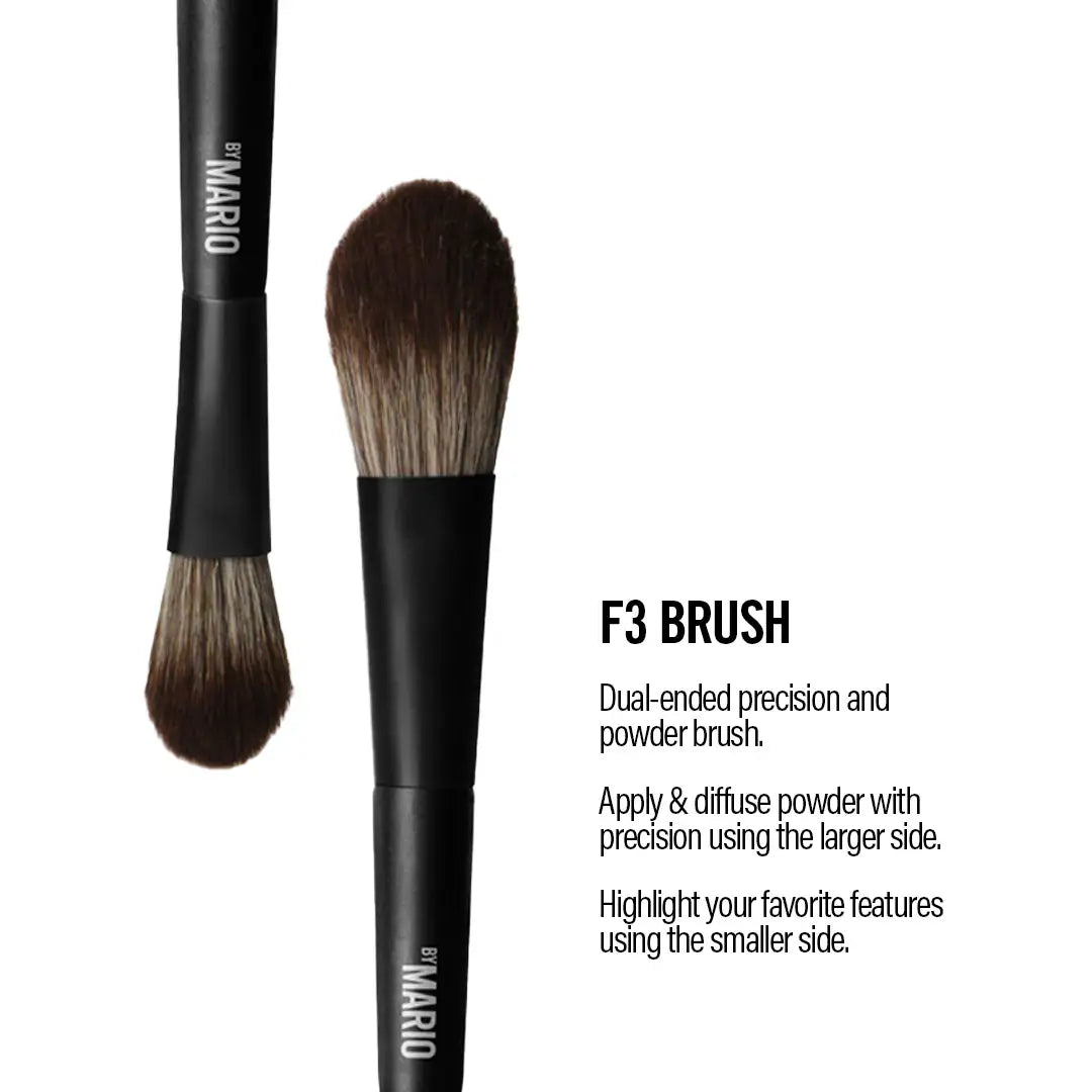 *PREORDEN: Mario's Face and Eye Trio Cosmetic Brush Set - MAKEUP BY MARIO / Set de brochas *Ed. Limitada