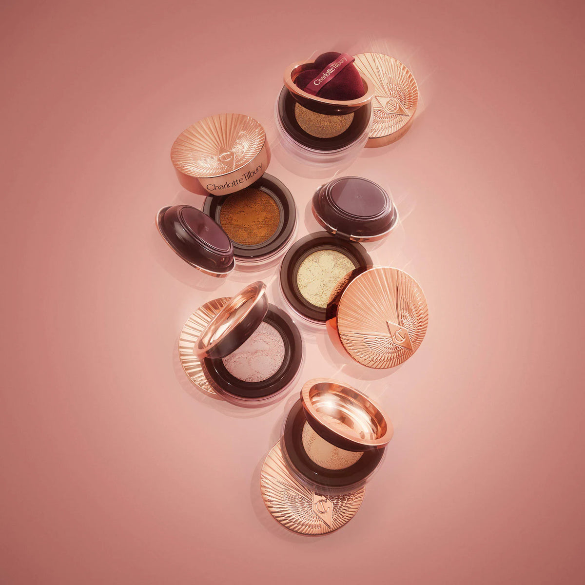 *PREORDEN: Airbrush Flawless Blur Puff Duo - Charlotte Tilbury / Set de borla