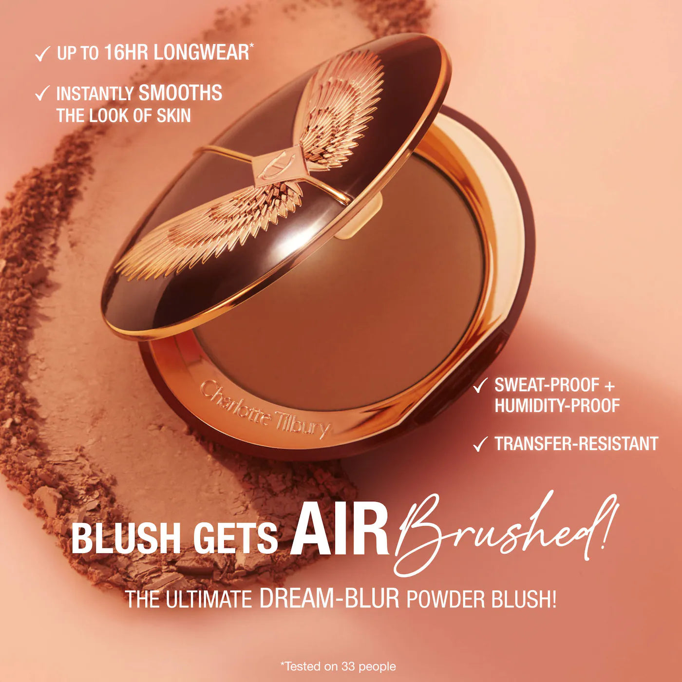 *PREORDEN: Airbrush Flawless Blush Blur - Charlotte Tilbury / Rubor en polvo de larga duraciòn