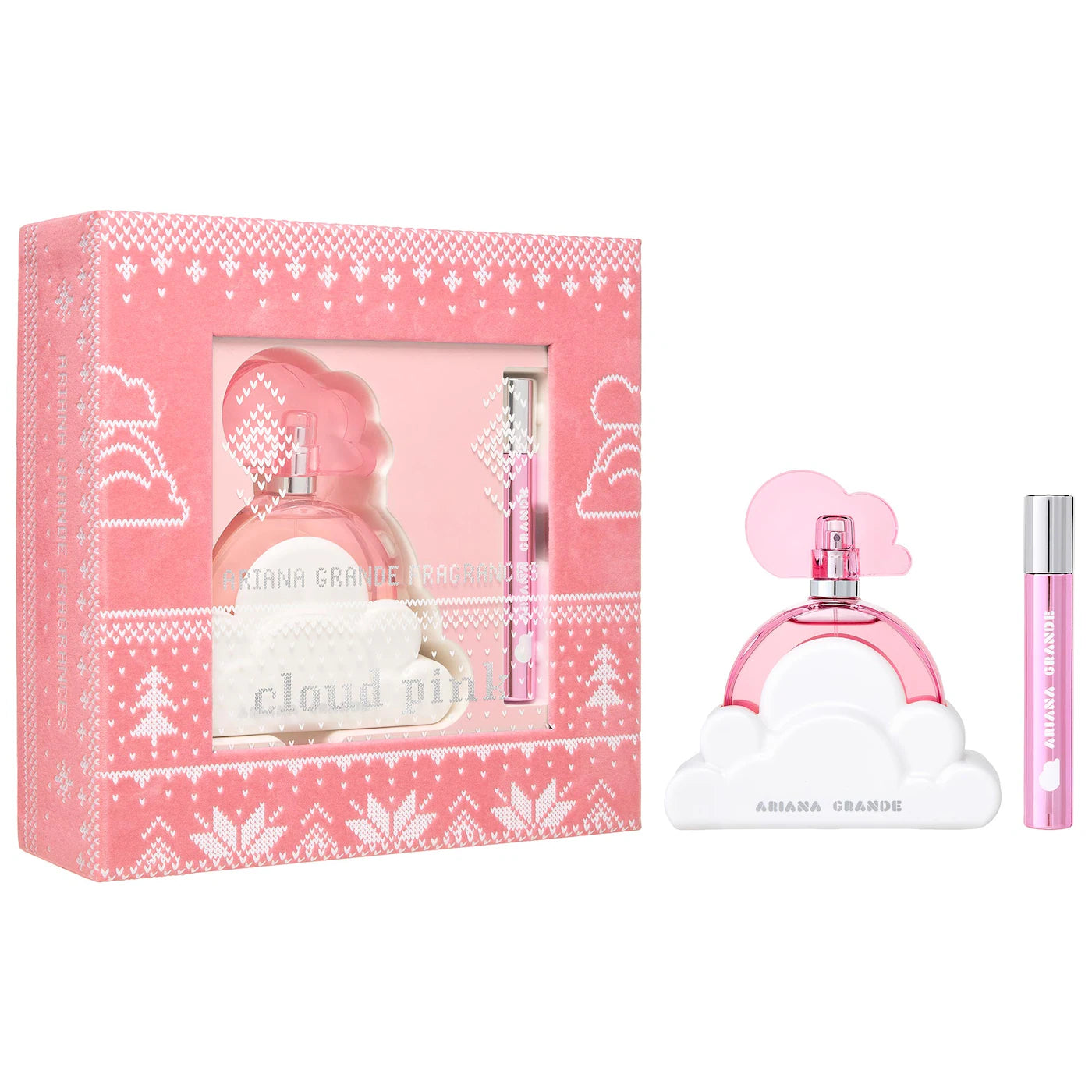 Cloud Pink Perfume Gift Set - Ariana Grande / Set 2 pzas perfume floral