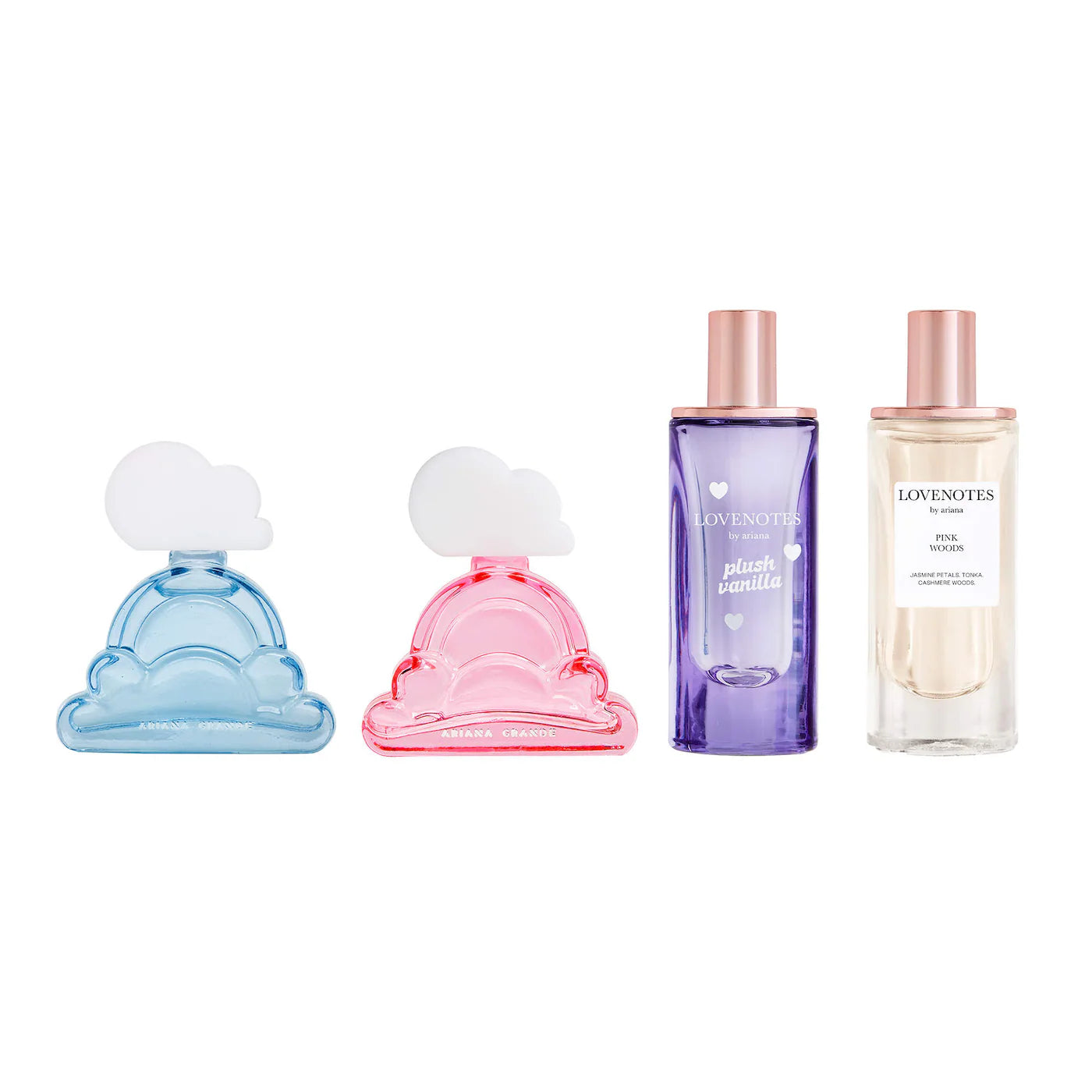 Deluxe Mini Perfume Sampler Set - Ariana Grande / Set 4 pzas mini perfume