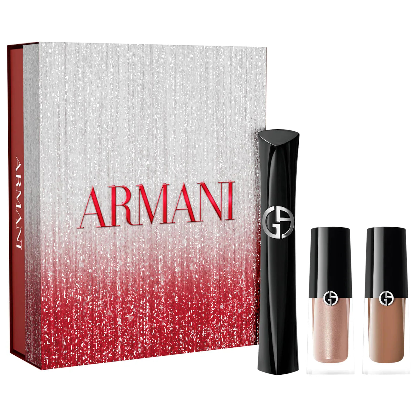 Long-Lasting Mascara & Liquid Eyeshadow Tint Set - Armani Beauty / Set 3 piezas