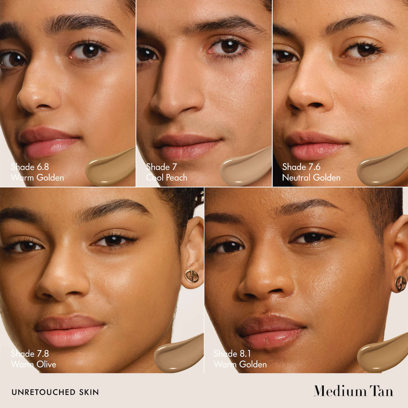 *PREORDEN: Luminous Silk Natural Glow Blurring Liquid Foundation with 24 Hour Wear - Armani Beauty / Base con acabado luminoso