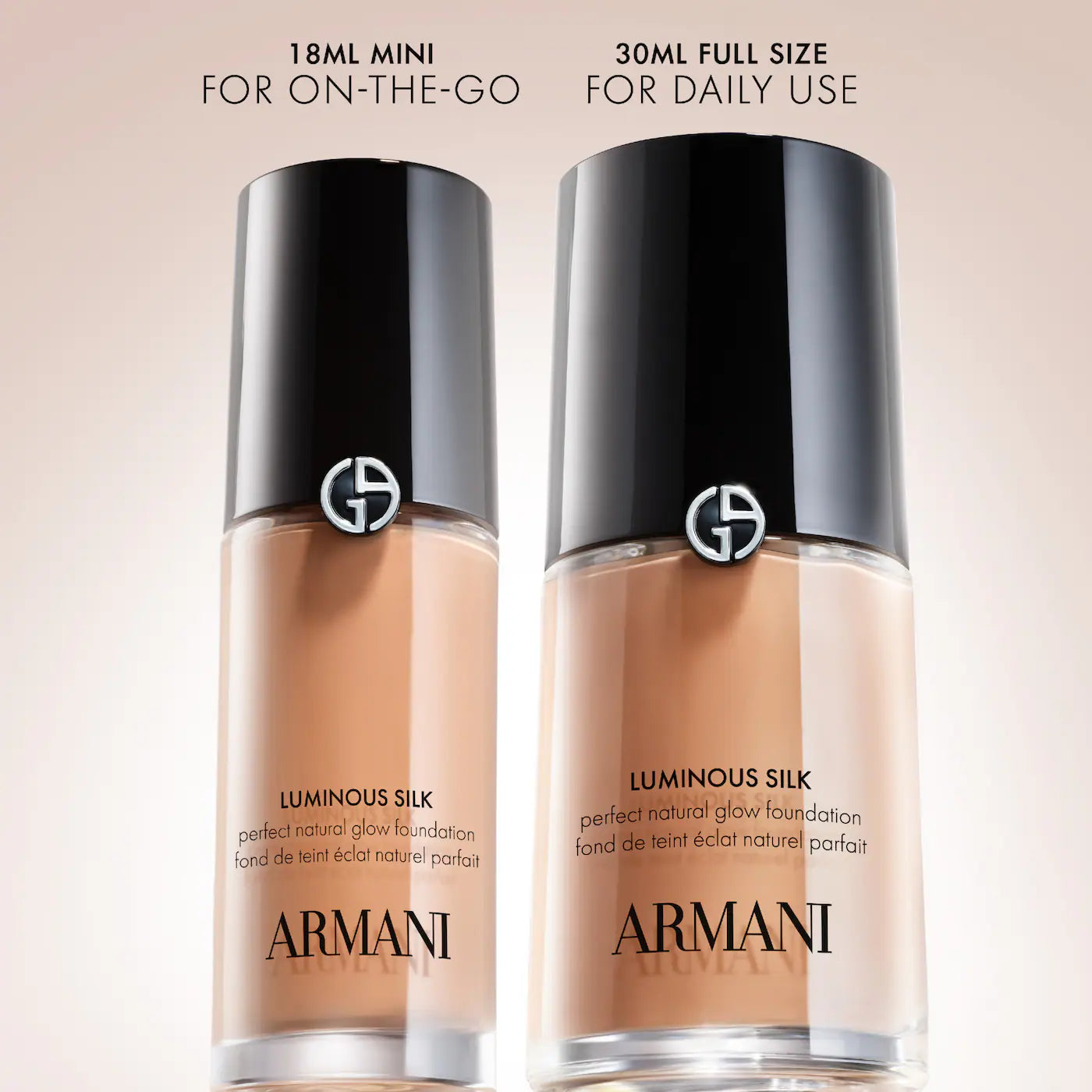 *PREORDEN: Luminous Silk Natural Glow Blurring Liquid Foundation with 24 Hour Wear - Armani Beauty / Base con acabado luminoso