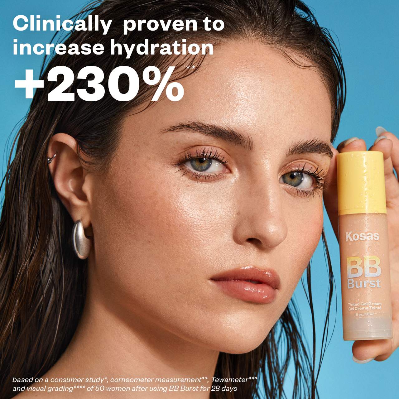*PREORDEN: BB Burst Tinted Moisturizer Gel Cream with Copper Peptides - Kosas / Tinta hidrantante con péptidos