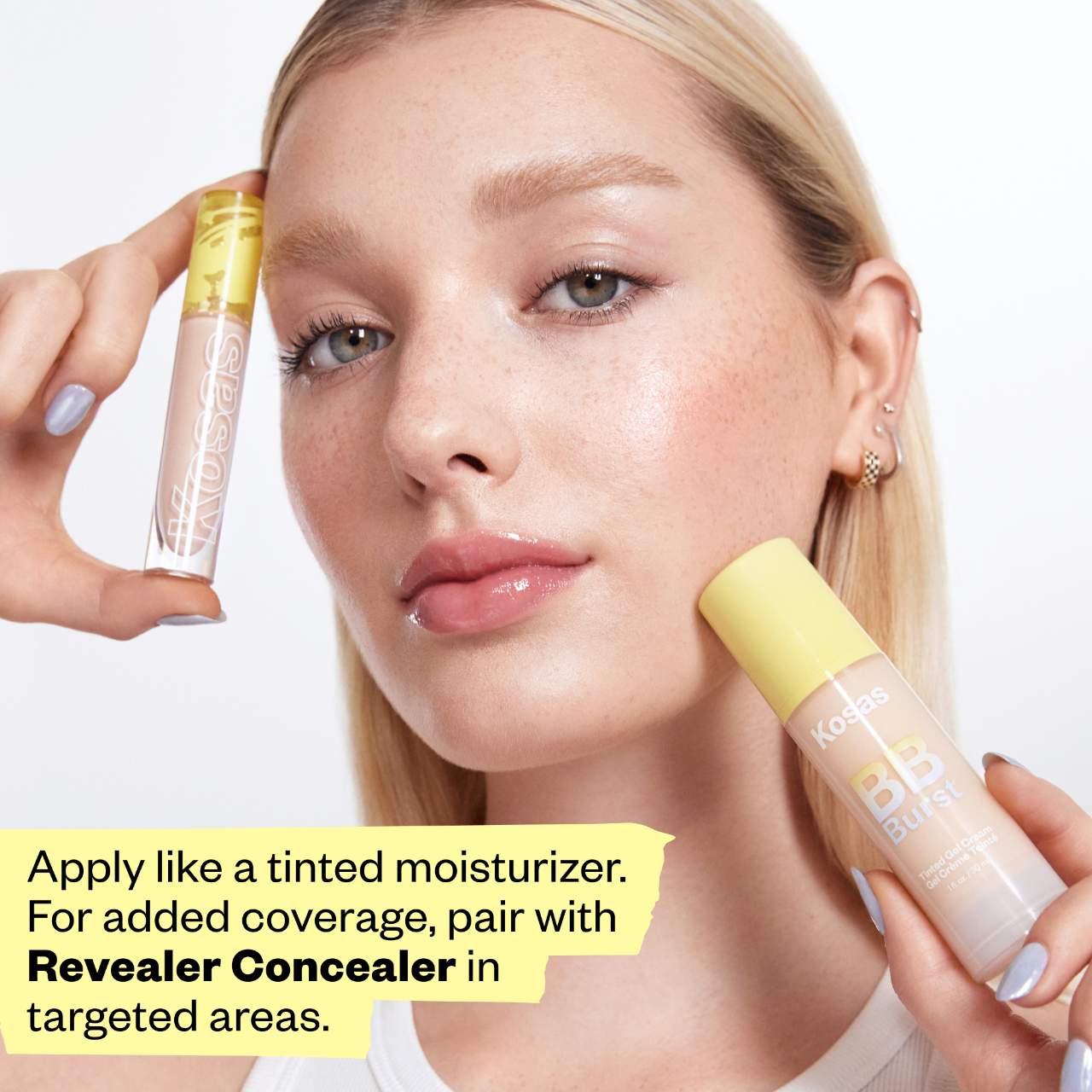 *PREORDEN: BB Burst Tinted Moisturizer Gel Cream with Copper Peptides - Kosas / Tinta hidrantante con péptidos