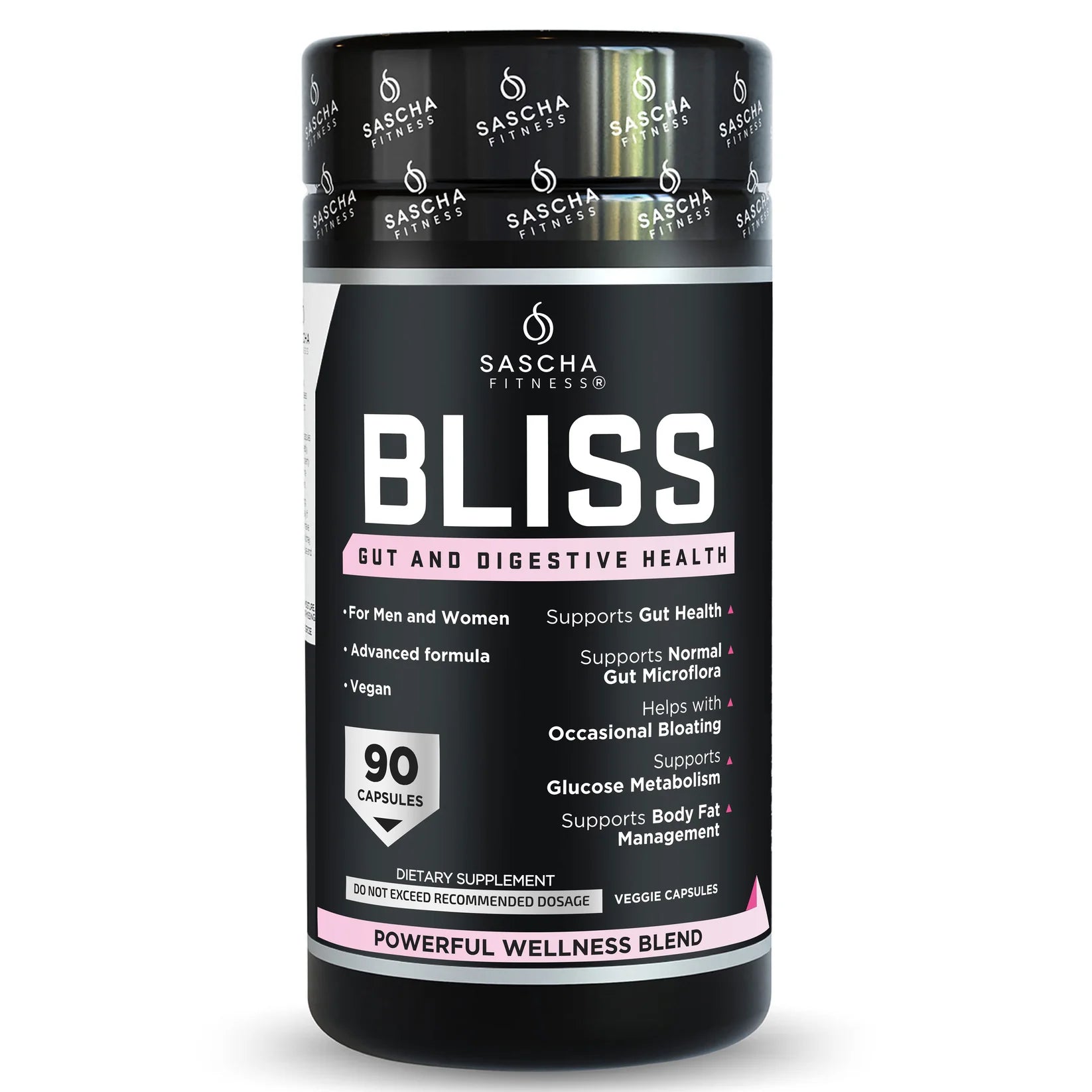 BLISS Gut And Digestive Health - Sascha Fitness / Apoyo para la salud intestinal