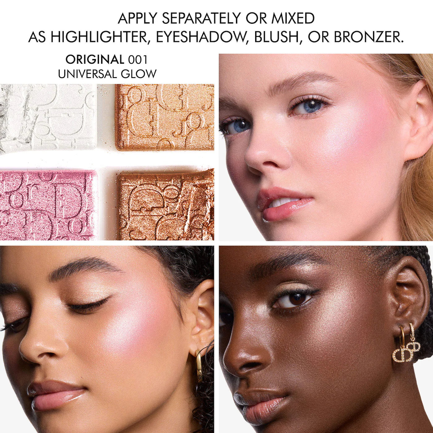 *PREORDEN: BACKSTAGE Glow Face Palette - Dior / Paleta de rostro con iluminadores
