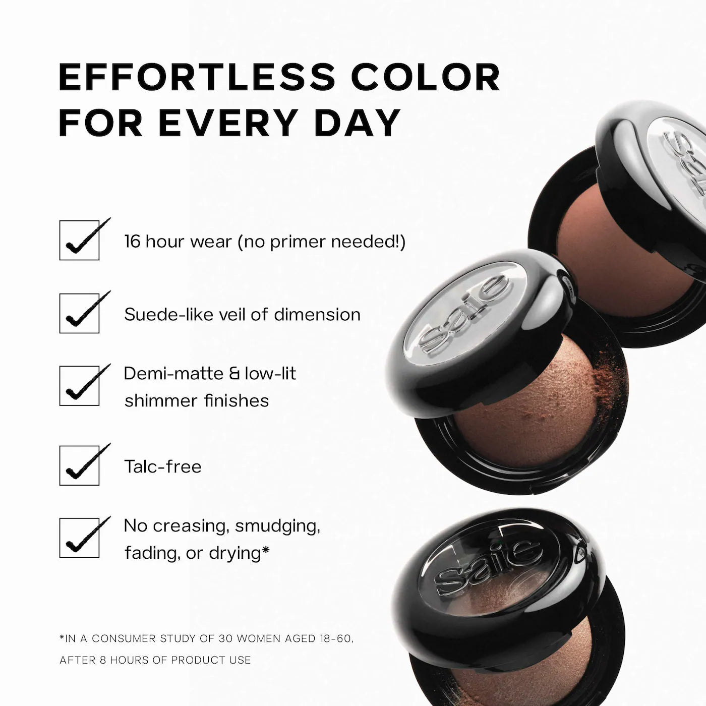 *PREORDEN: SuperSuede™ Baked Eyeshadow with 16hr Wear - Saie / Sombra para ojos