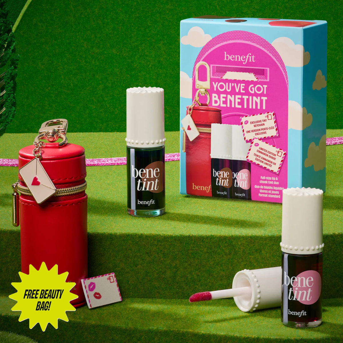 *PREORDEN: You’ve Got Benetint Lip Tint & Cheek Stain Duo Gift Set - benefit / Set 2 tintas + estuche