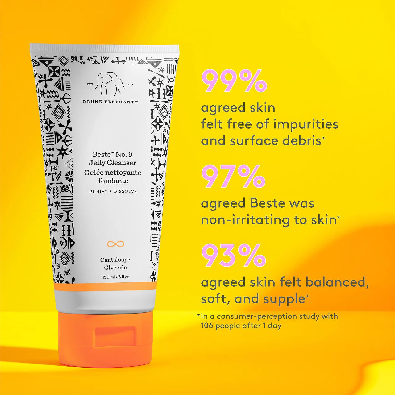 *PREORDEN: Beste™ No. 9 Jelly Cleanser- Drunk Elephant / Limpiador en gel calmante