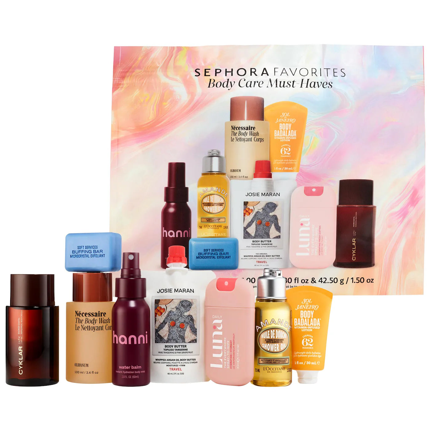 *PREORDEN: Body Care Must-Haves Set / Set de 8 piezas para el cuidado corporal