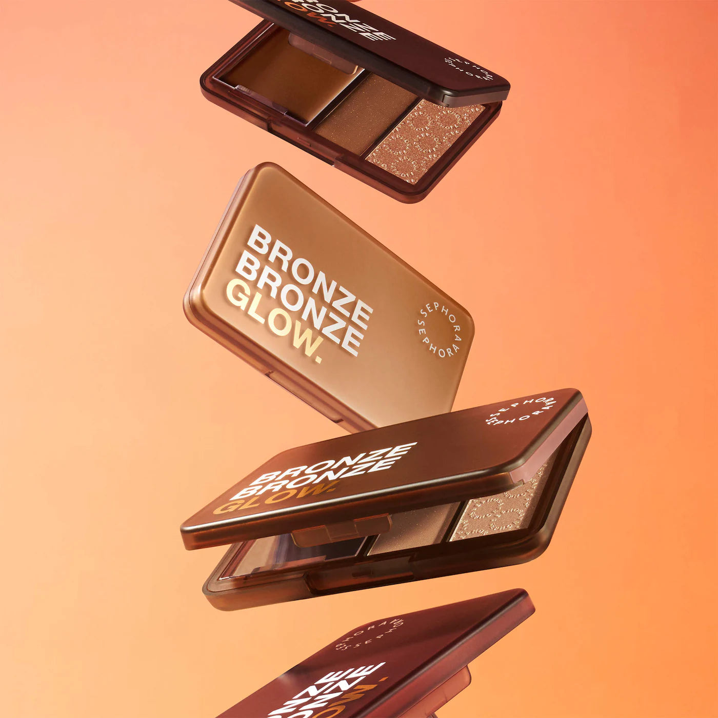*PREODEN: Bronze Bronze Glow Face Palette - SEPHORA COLLECTION / Paleta de iluminador y bronzer en crema y polvo
