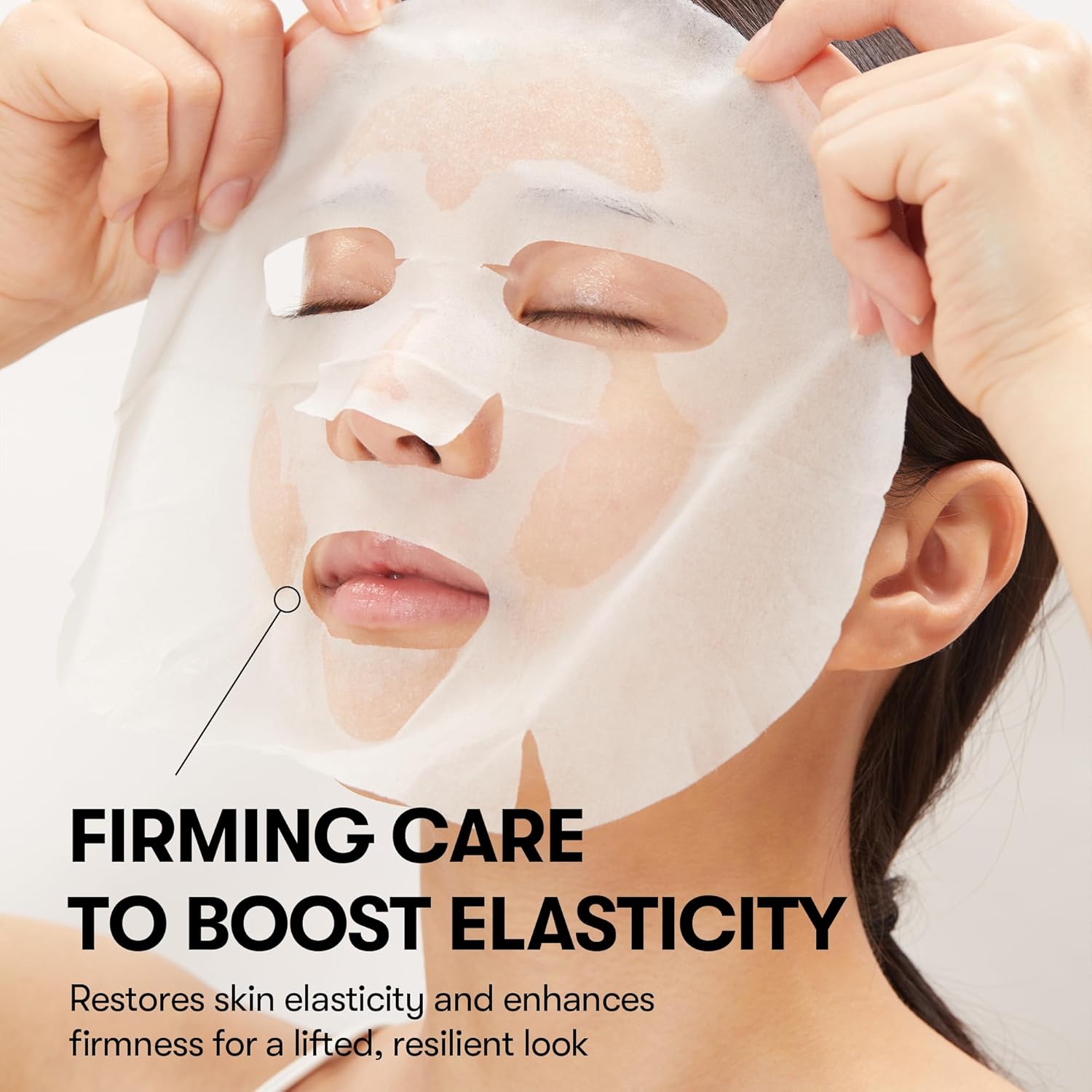 CICA Pink Daily Mask 30 Sheets, 300Da Low Molecular Collagen for Skin Elasticity, Hydrating & Firming, Pink Collagen Essence, Korean Face Mask - VT COSMETICS / Mascarilla facial de colágeno