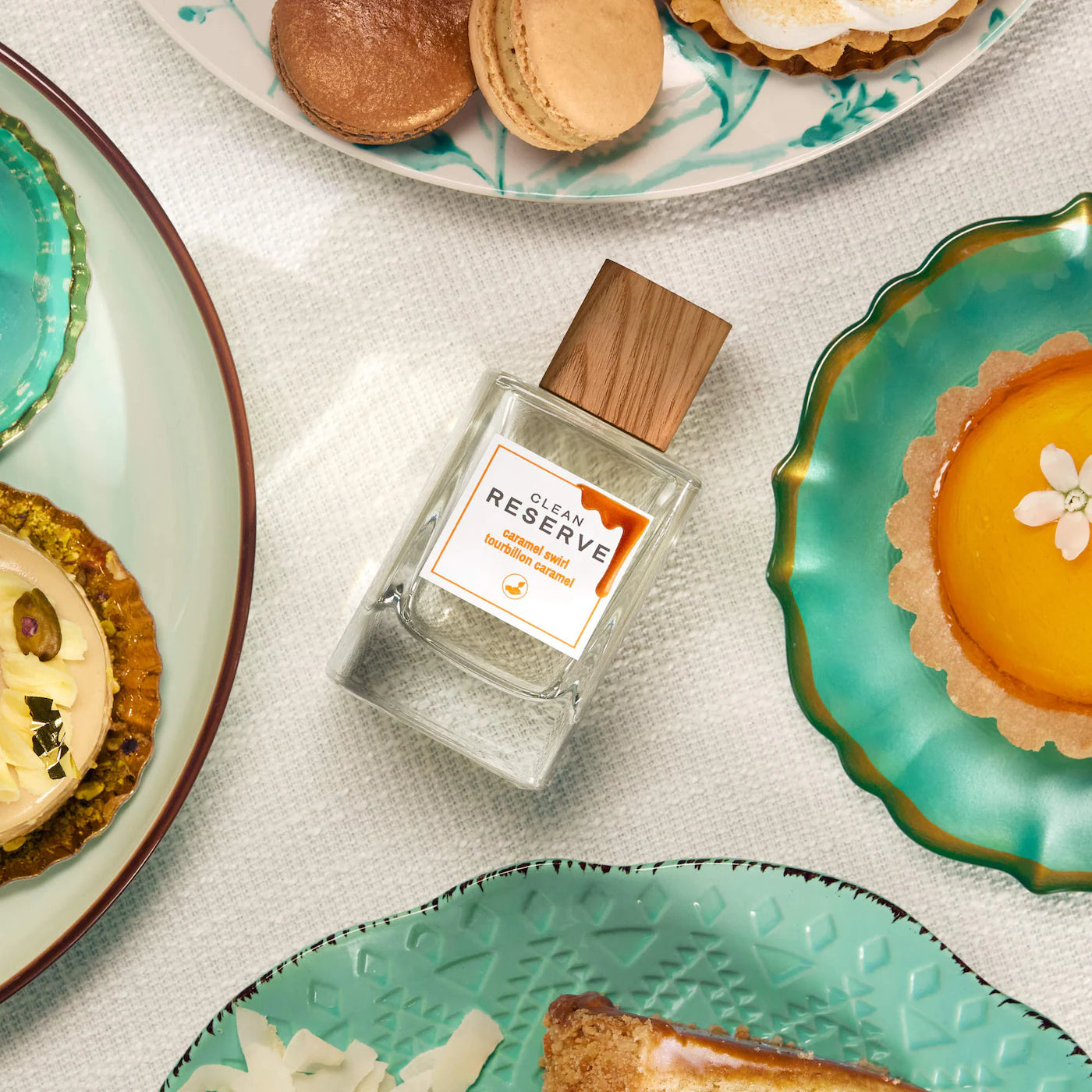 Caramel Swirl Eau de Parfum with Mango 3mL - CLEAN RESERVE / Mini cálida y especiada