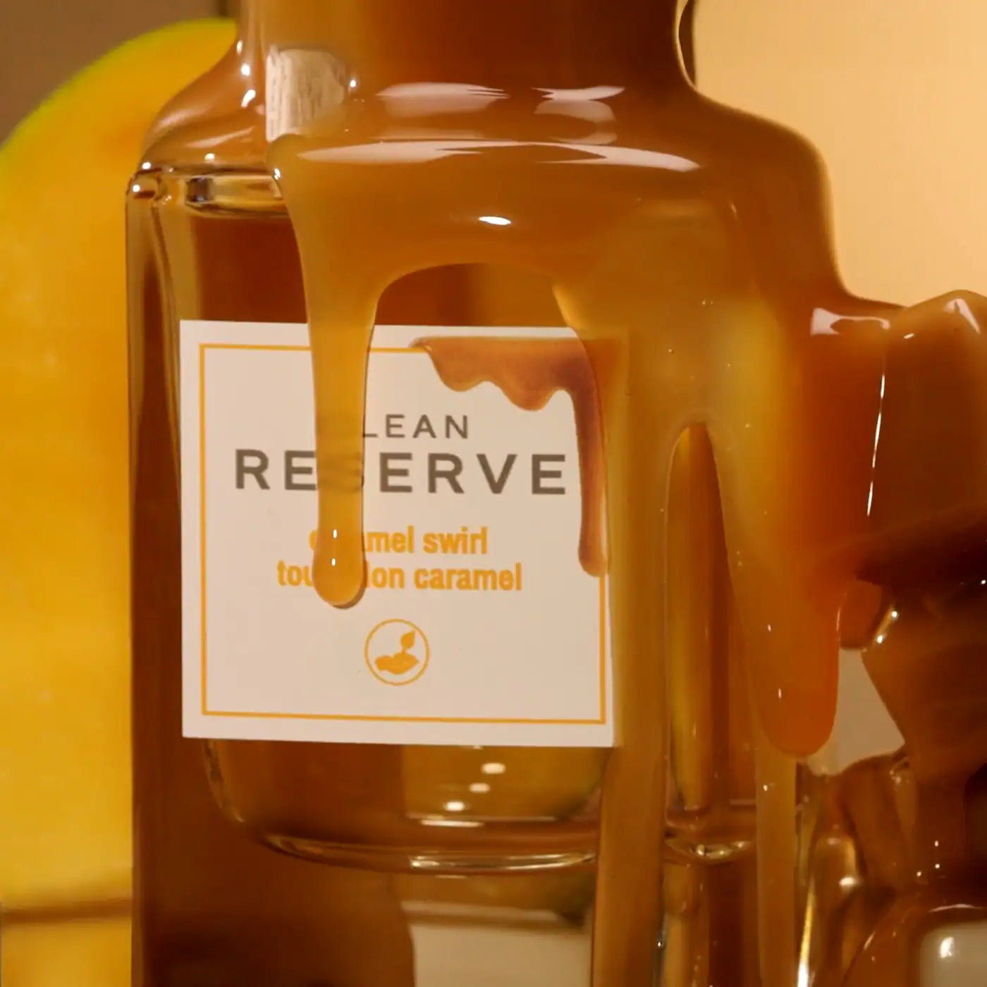 Caramel Swirl Eau de Parfum with Mango 3mL - CLEAN RESERVE / Mini cálida y especiada