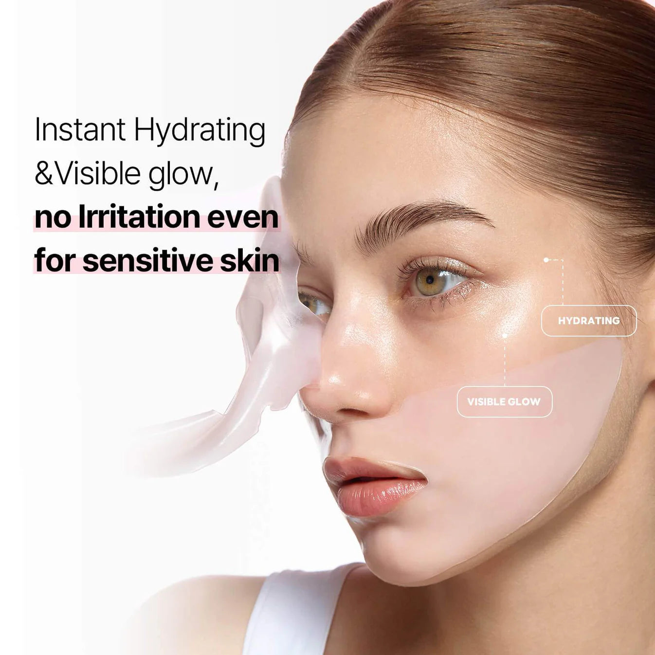 Camellia Deep Collagen Firming Gel Mask - ROUND LAB / Máscarilla de colageno