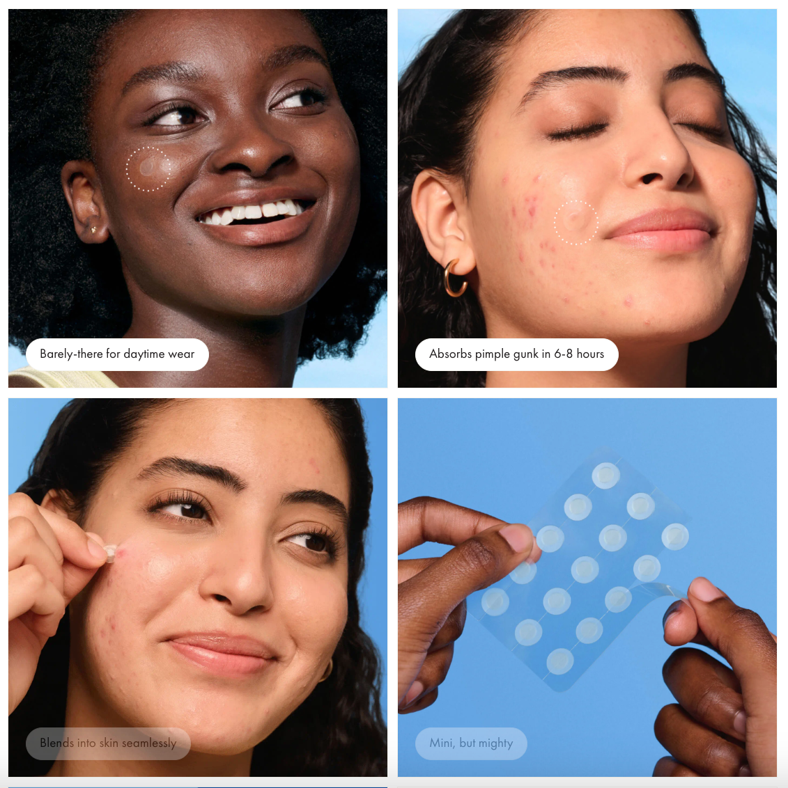 *PREORDEN: Mighty Patch Invisible+ Acne pimple patches 39PZ y 30PZ - Hero / Parches de acné invisibles en 2 tamaños