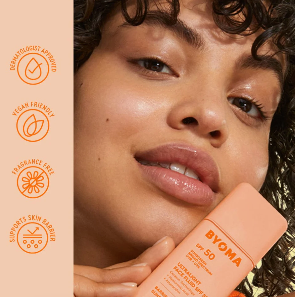 *PREORDEN: Ultralight Face Fluid SPF50 - BYOMA / Protector facial ultraligero SPF50