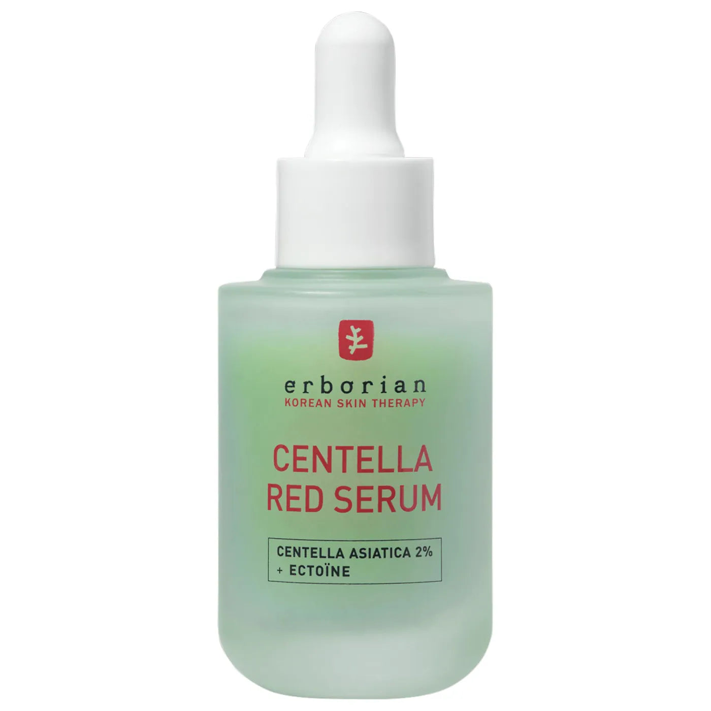 Centella Red Serum for Visible Redness & Immediate Soothing Effect on Sensitive Skin - Erborian / Sérum de Centella Roja para el enrojecimiento y pieles sensibles.