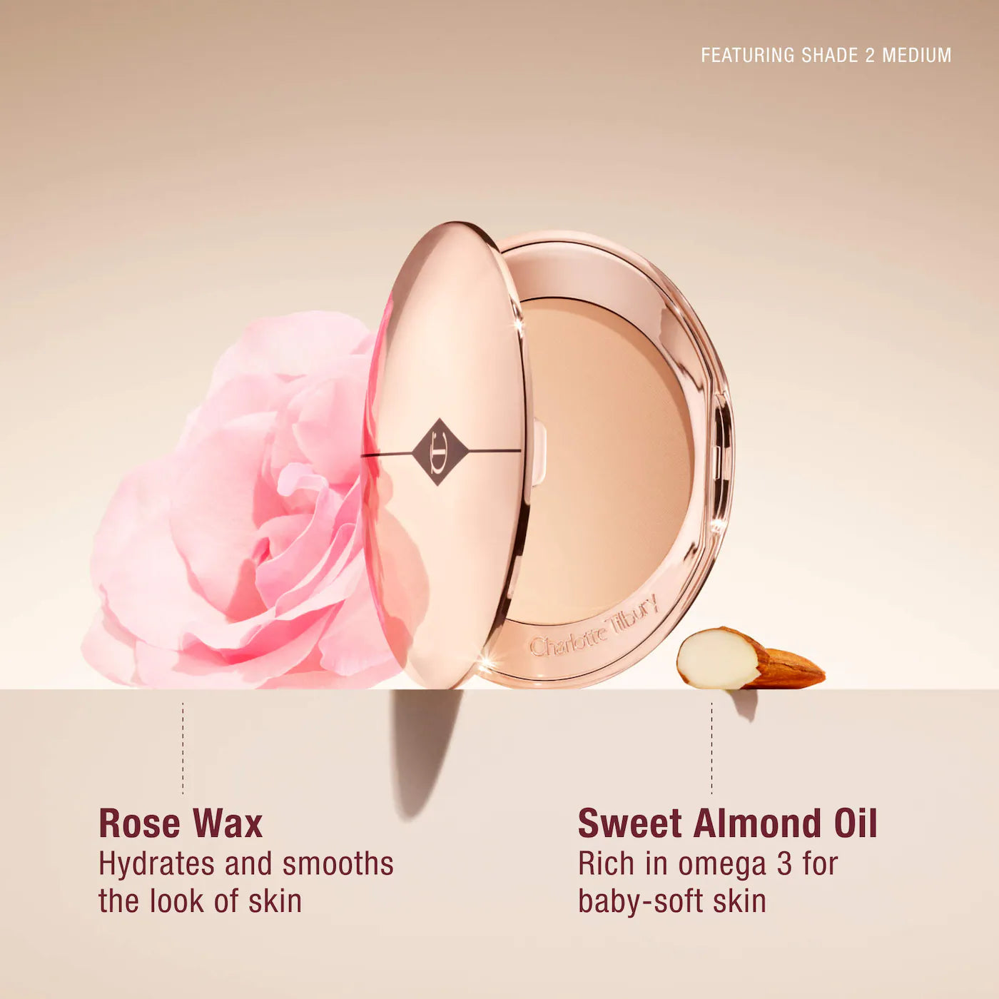 Airbrush Flawless Finish Setting Powder - Charlotte Tilbury / Polvo fijador