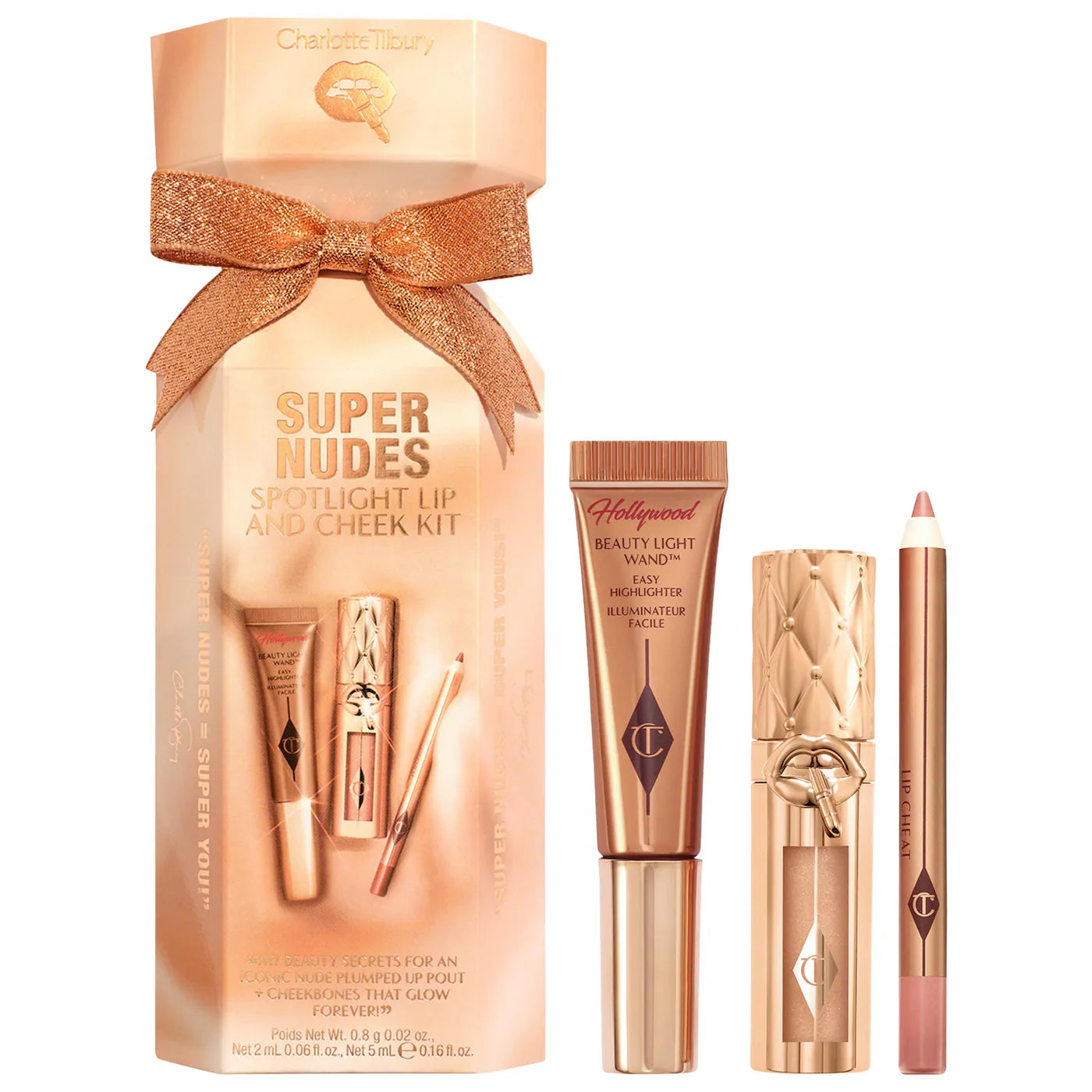 *PREORDEN: Lip and Cheek Trio Makeup Gift Set - Charlotte Tilbury / Set de labios + mejillas