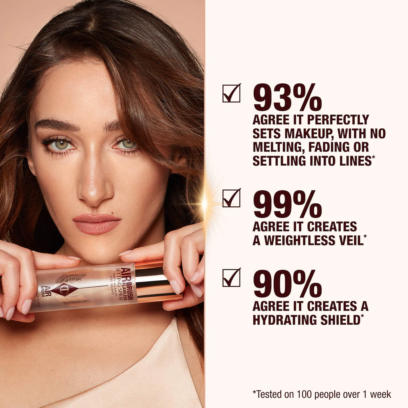 *PREORDEN: Mini Airbrush Flawless Setting Spray Duo Gift Set - Charlotte Tilbury / Set 2 pzas fijador de maquillaje