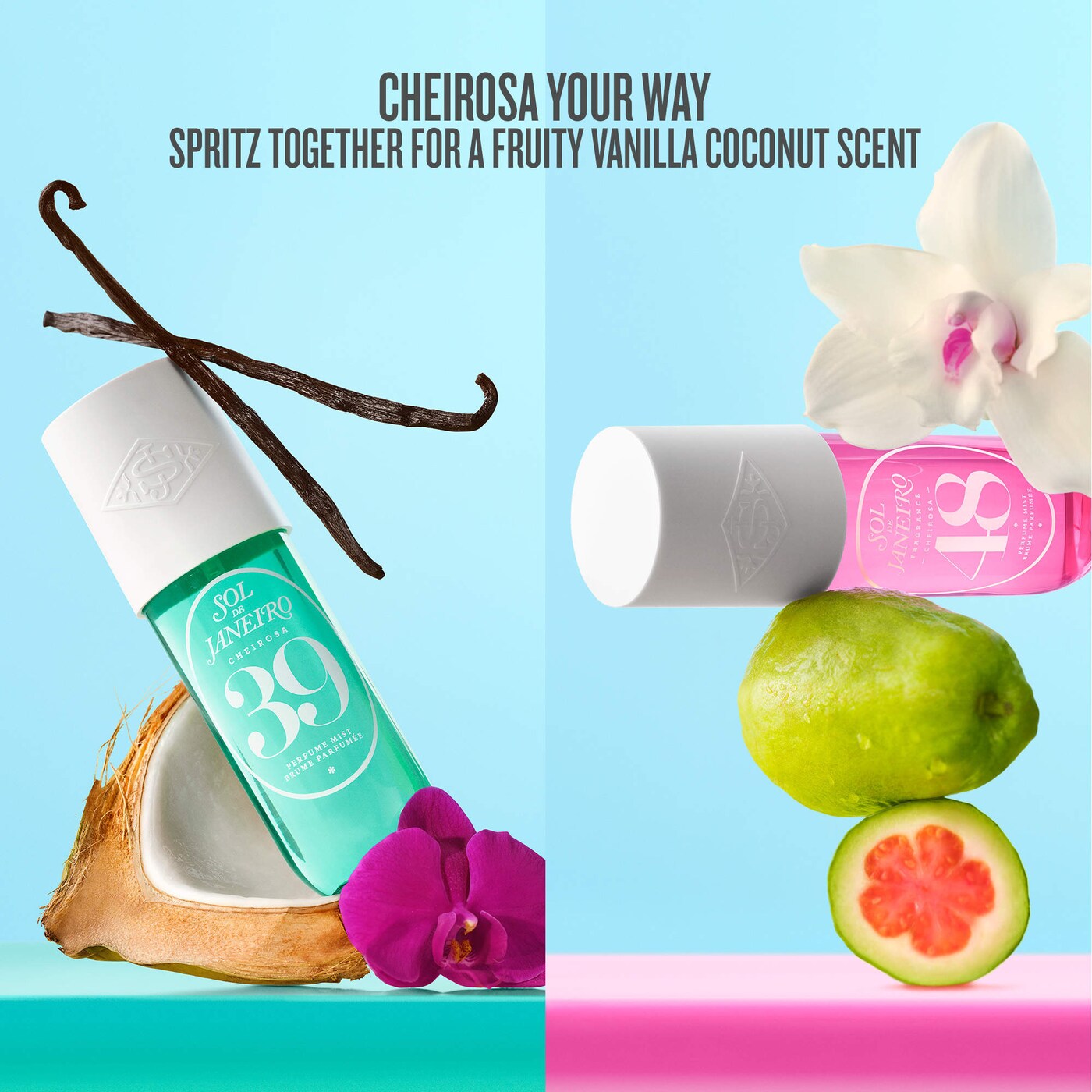 *PREORDEN: Cheirosa 39 Hair & Body Perfume Mist- Sol de Janeiro / Fragancia para el cabello y el cuerpo