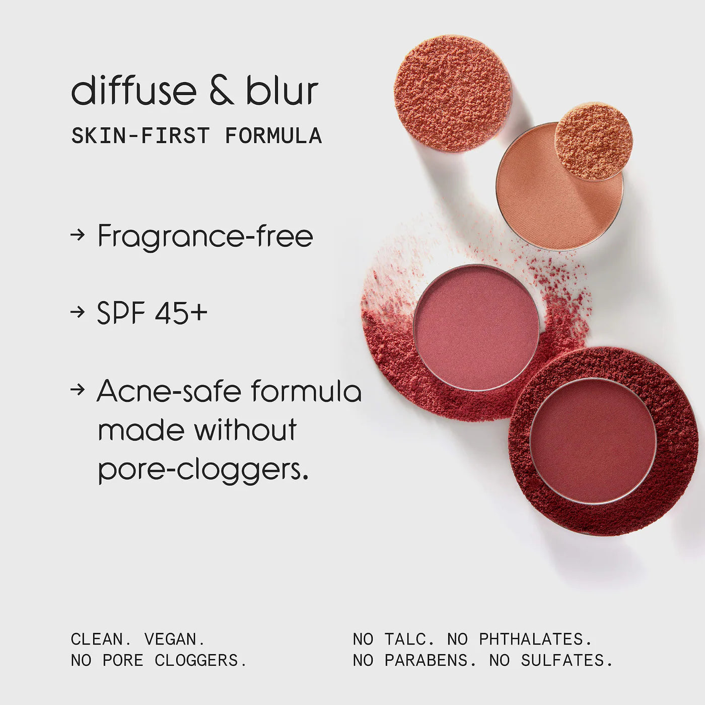 *PREORDEN: Flush & PROTECT SPF 45+ powder blush - Ciele / Rubor en polvo