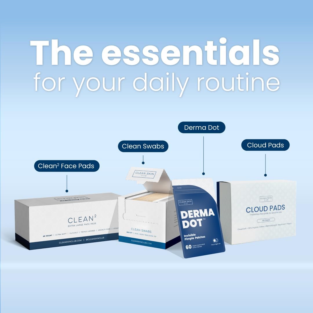 Clean Towels - Clean Skin Club / Toallas faciales