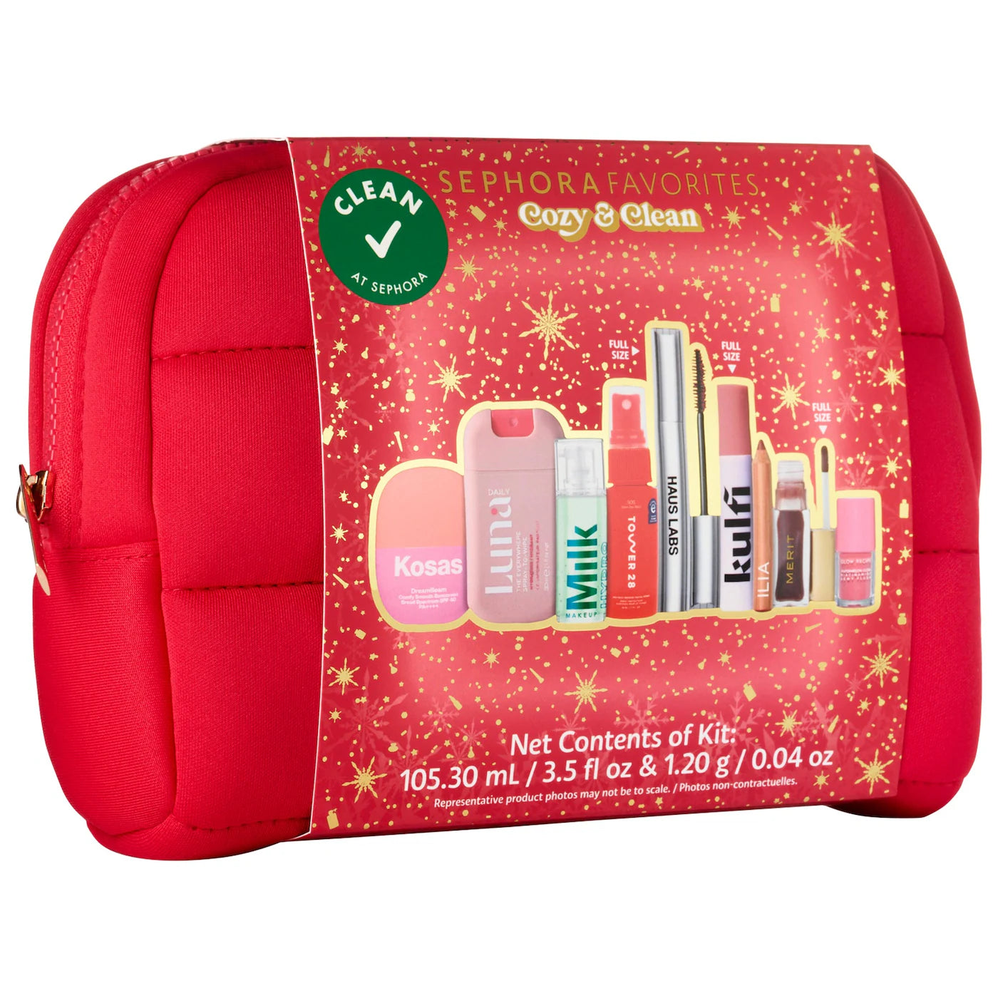 *PREORDEN: Cozy & Clean Makeup Value Set - Sephora Favorites / Set de 9 pzas maquillaje y cuidado de la piel