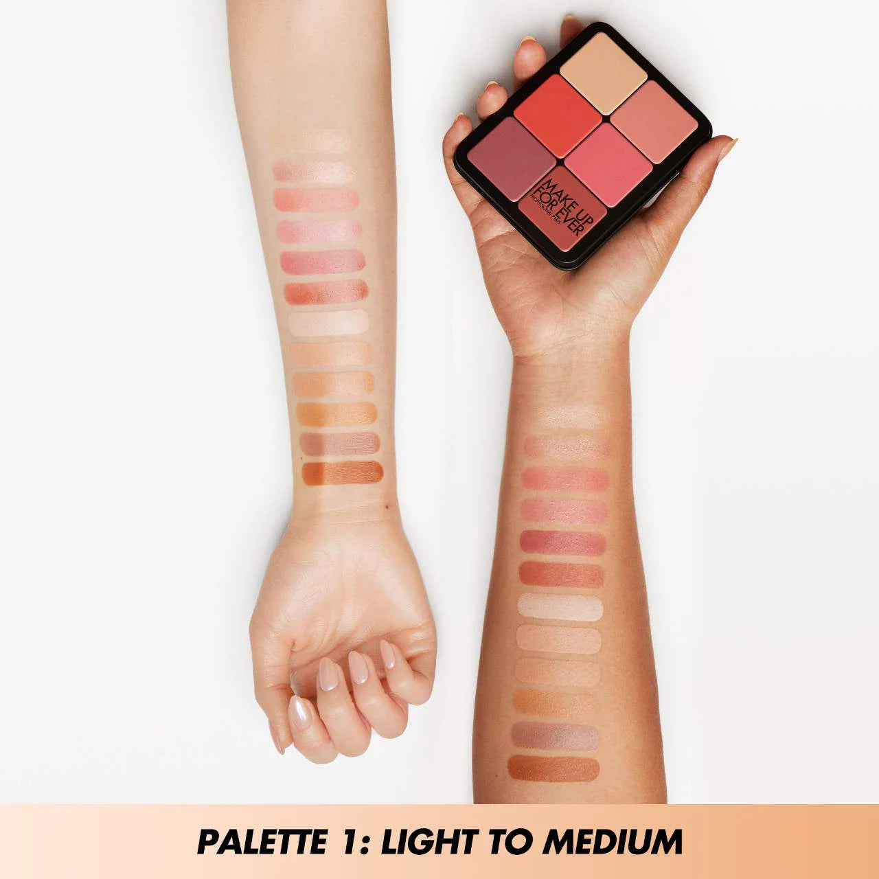 *PREORDEN: HD Skin Face Essentials Long-Lasting Full Face Cream Palette - MAKE UP FOR EVER / Paleta de sombras en crema