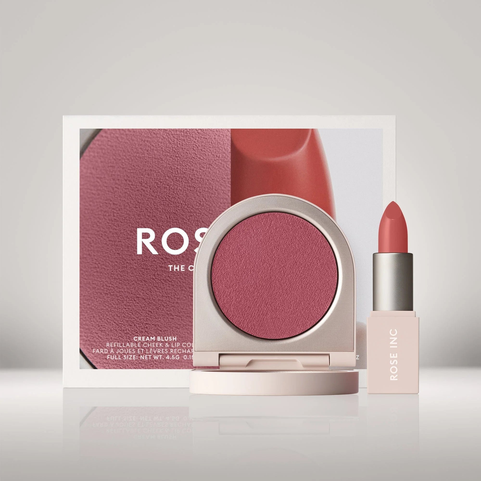Cream Color Gift Set - Rose Inc / Rubor en crema y labial