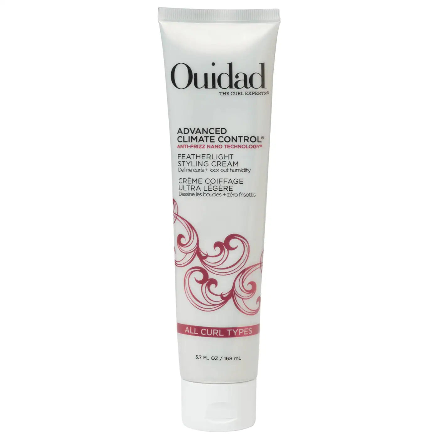Mini Advanced Climate Control Anti-Frizz Featherlight Styling Cream for Curly Hair 60ml - Ouidad / Crema para peinar antifrizz para cabello rizado