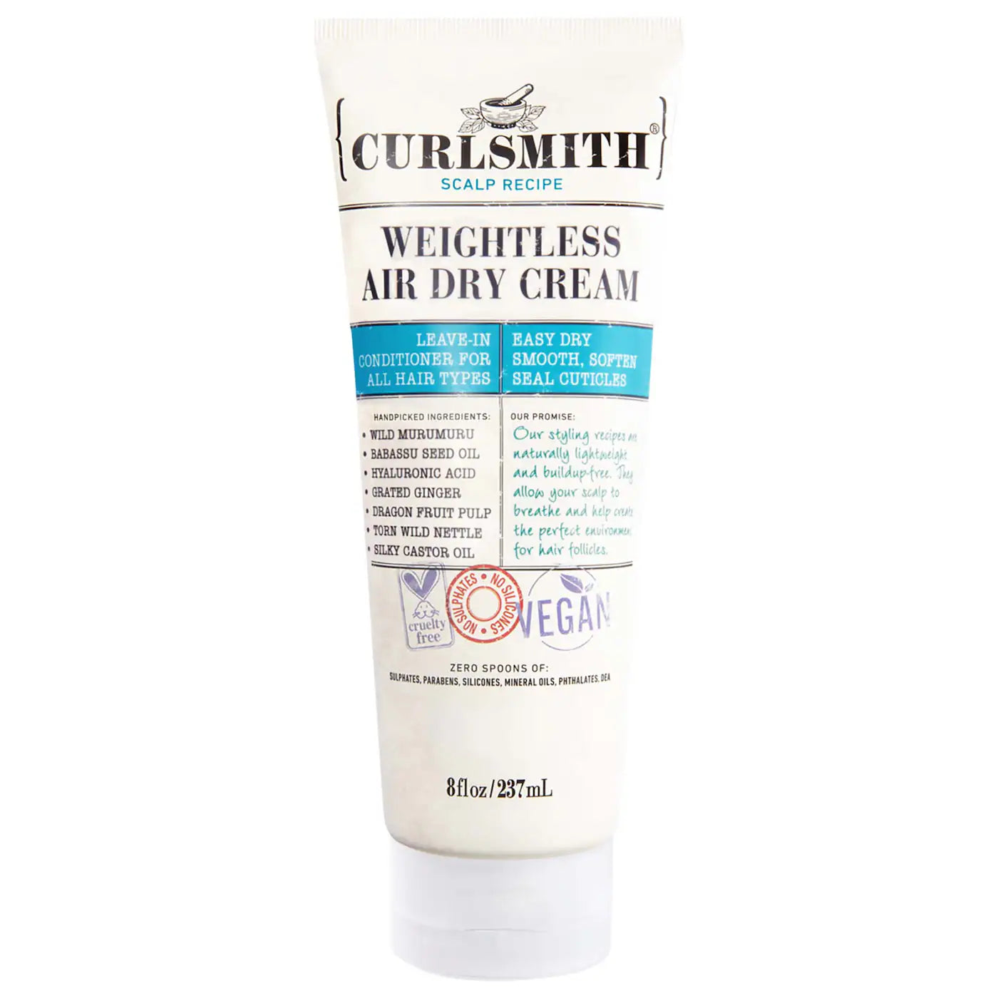 Weightless Air Dry Curly Hair Cream - Curlsmith / Crema para peinar chinos
