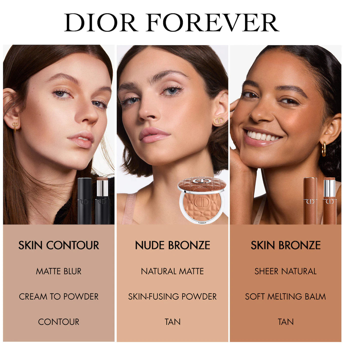 *PREORDEN: Forever Skin Bronze Bronzing Balm Stick – Natural Skin Finish - Dior / Bronceador en barra