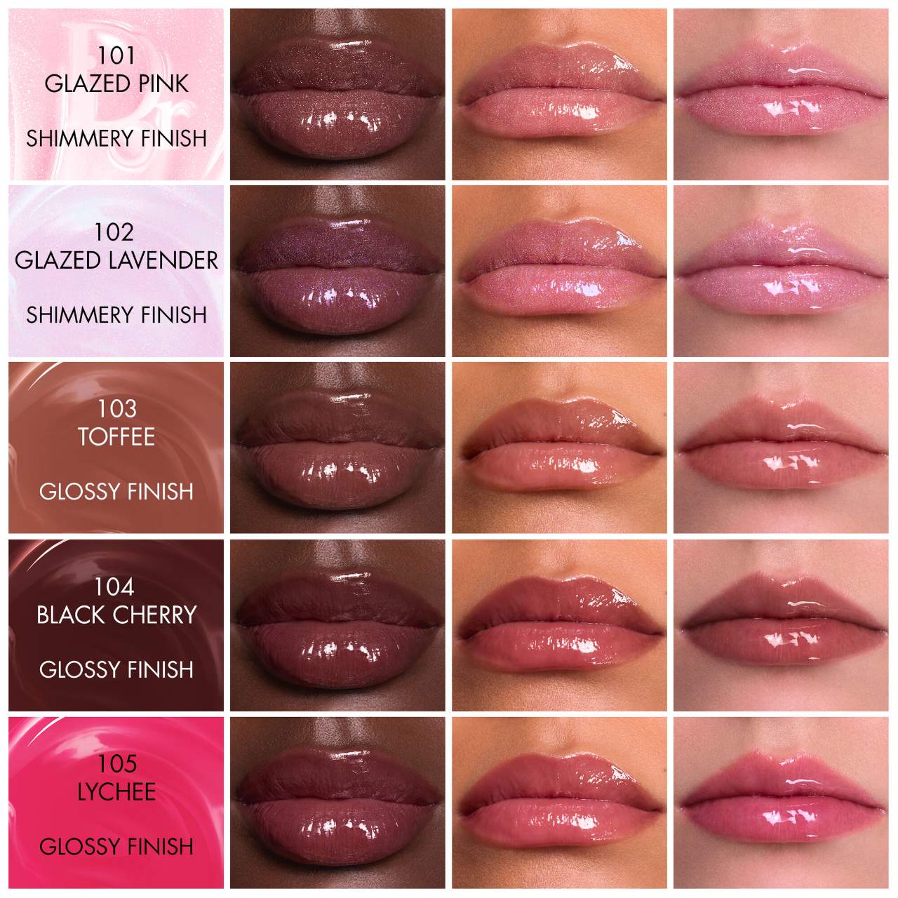 *PREORDEN: Lip Glow Butter Hydrating Gloss Balm - Dior / Bálsamo labial hidratante