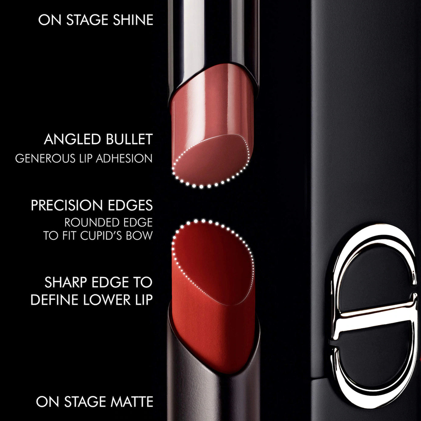 *PREORDEN: Rouge Dior On Stage Lipstick - DIOR / Labial hidratante de larga duración