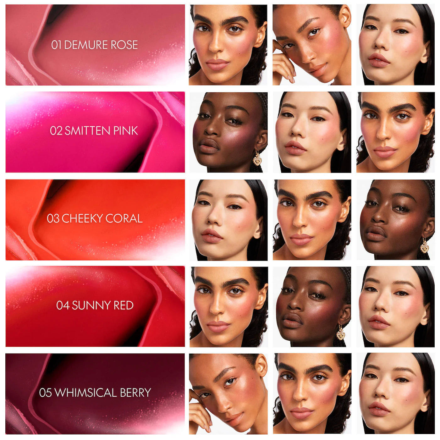 *PREORDEN: Cherry Glaze Bar 24H Lasting Glow & Waterproof Cream Blush Stick - Dolce&Gabbana /