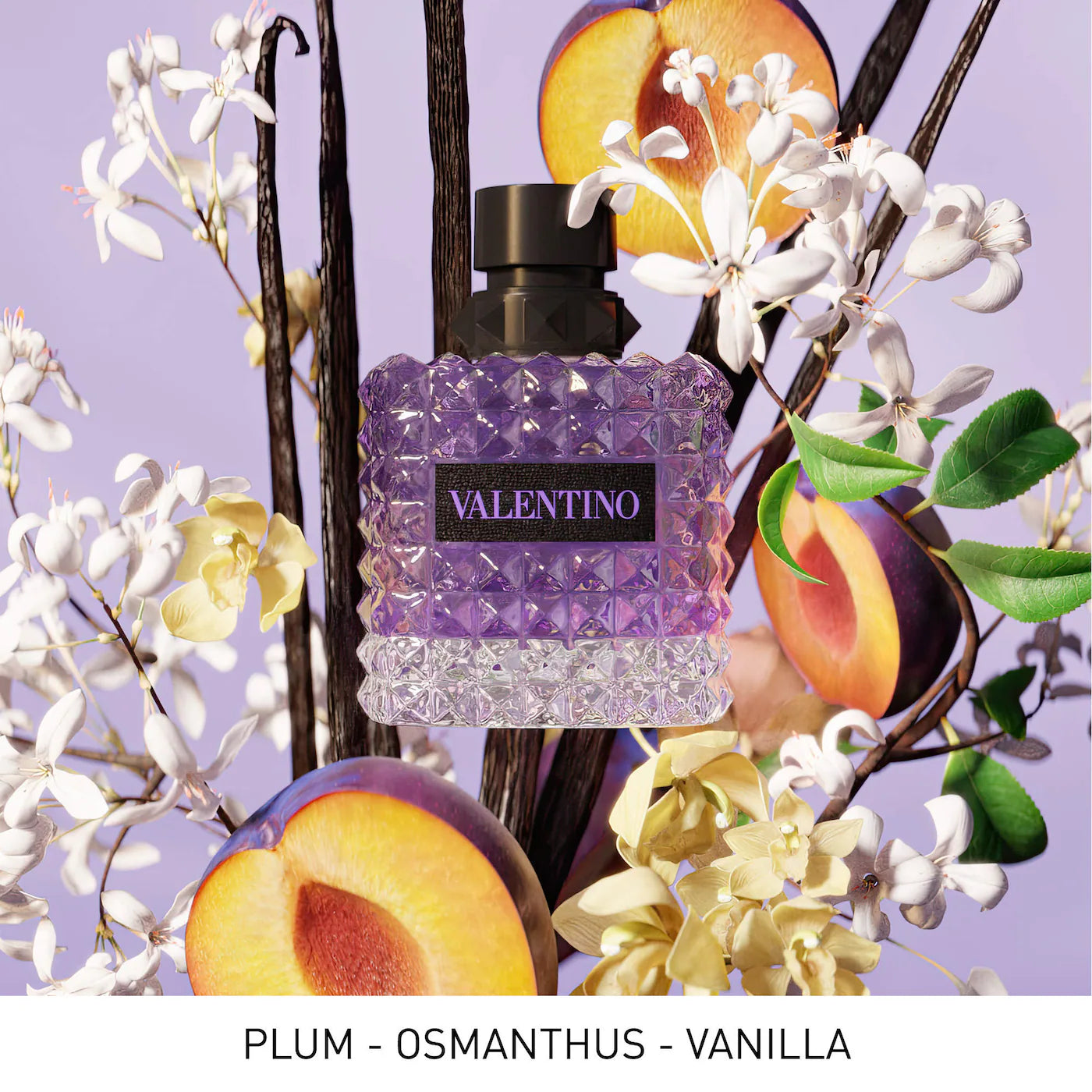 *SIN CAJA* MINI Donna Born In Roma Purple Melancholia Eau de Parfum 7ml - Valentino / Mini perfume