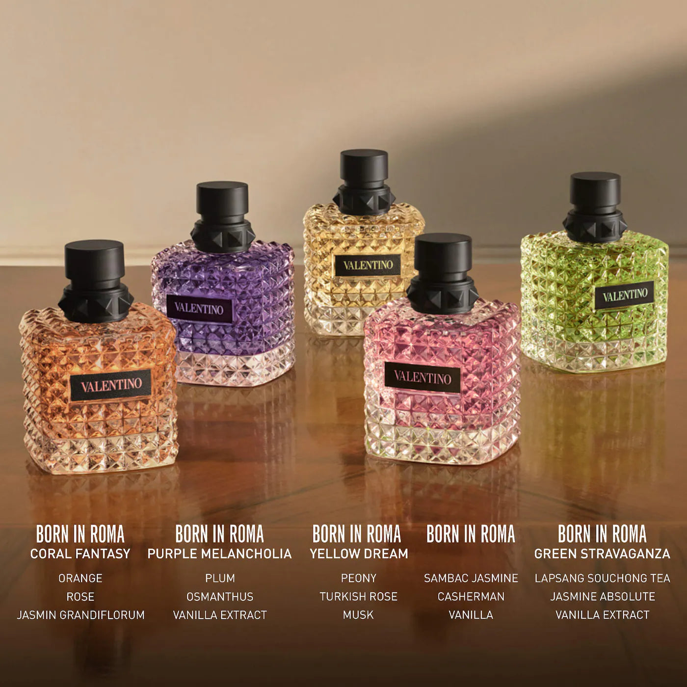 *SIN CAJA* MINI Donna Born In Roma Purple Melancholia Eau de Parfum 7ml - Valentino / Mini perfume