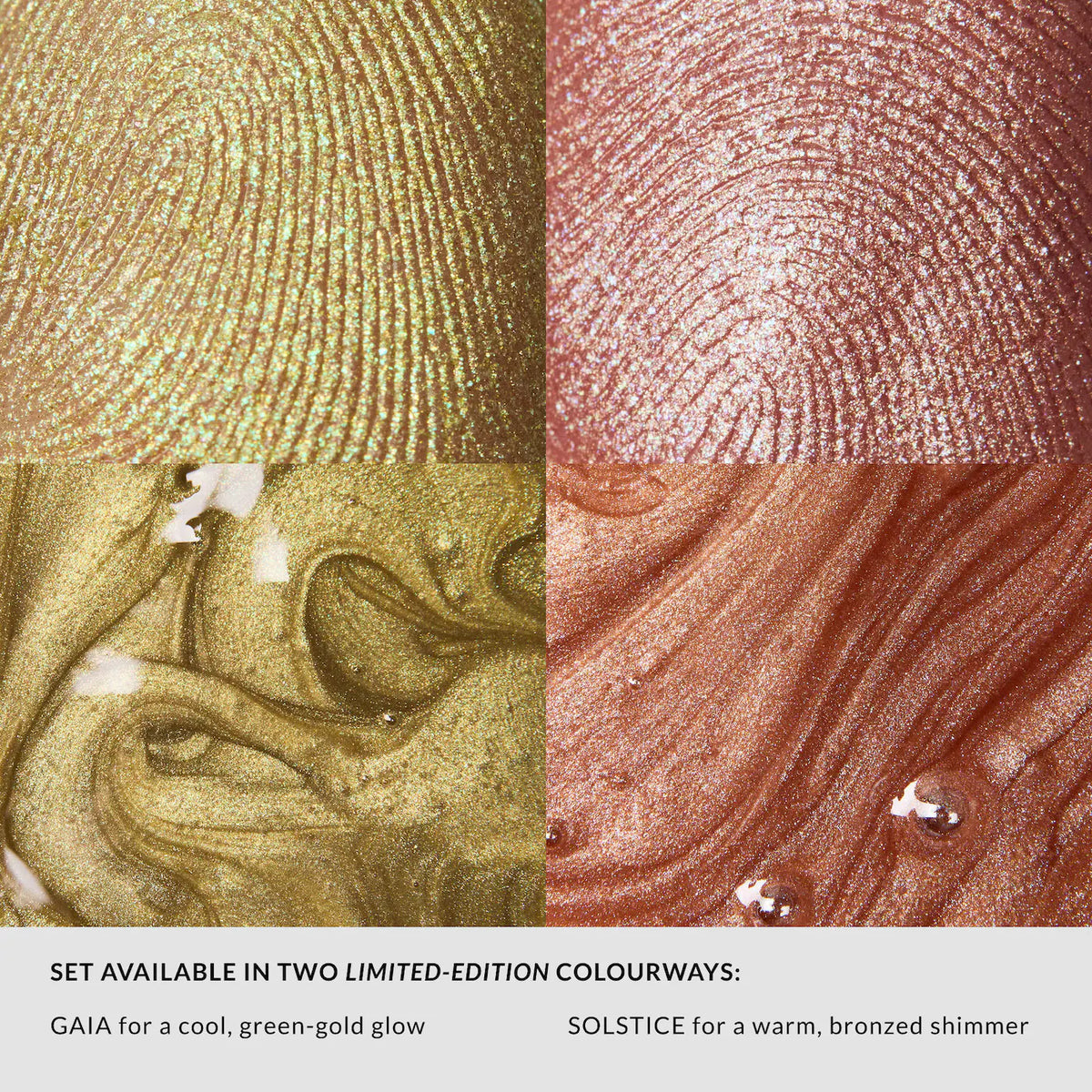 *PREORDEN: Shimmer Lip Gloss & Cream Highlighter Duo Gift Set - REFY / Set para labios