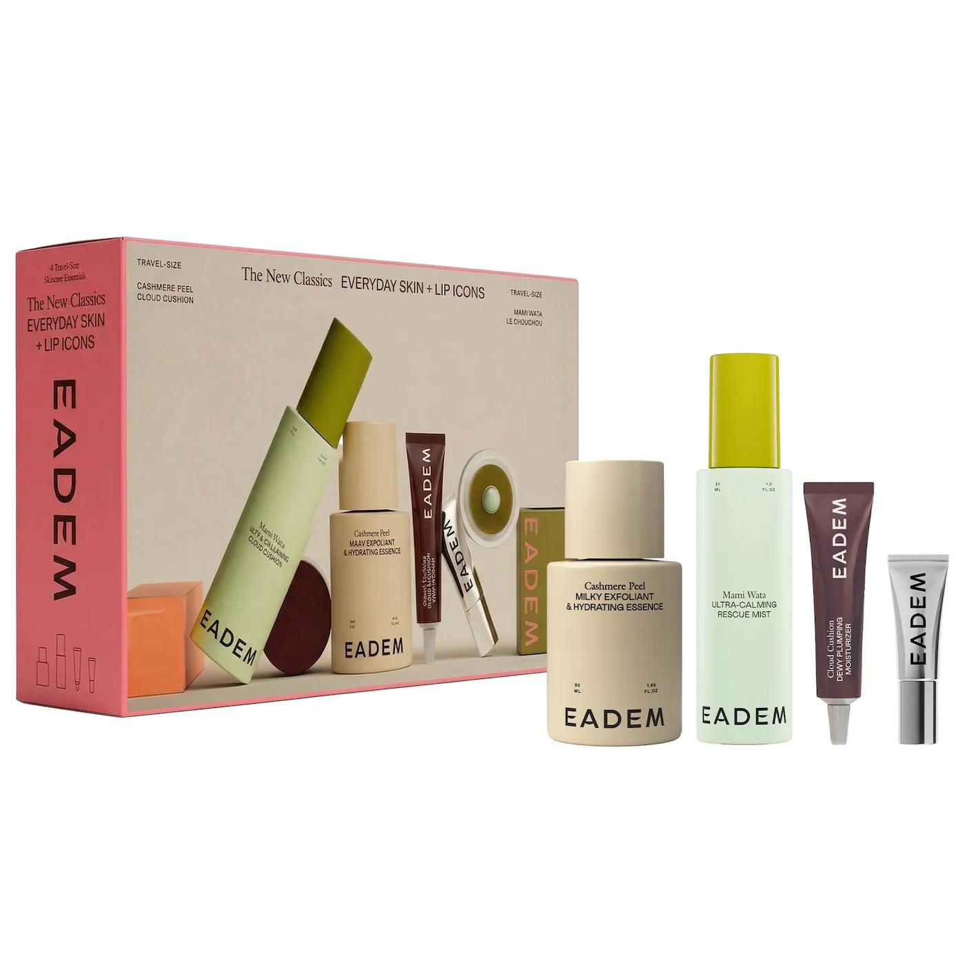 *PREORDEN: The New Classics Mini Everyday Skin + Lip Icons - EADEM / Mini set de esenciales para el rostro