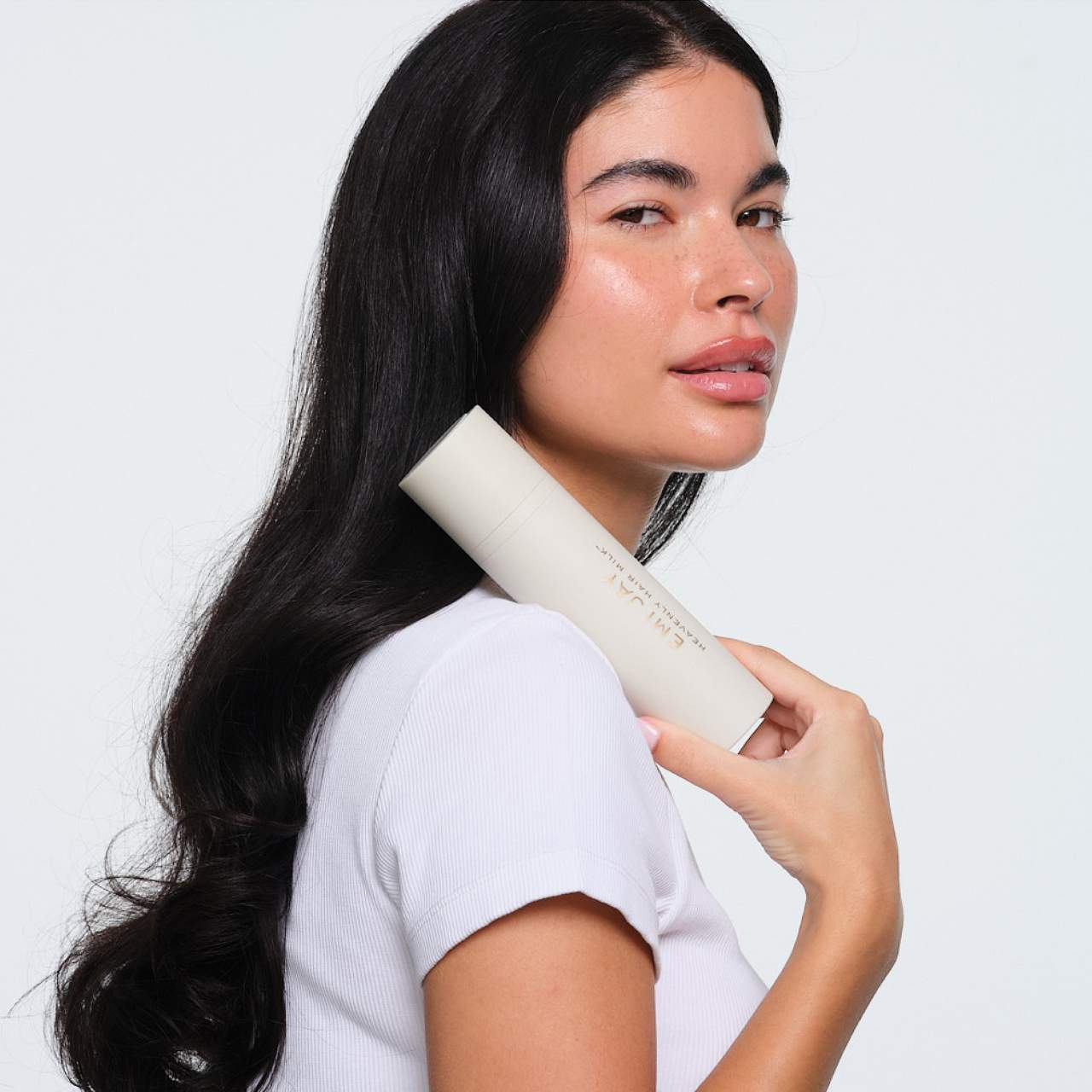 *PREORDEN: Heavenly Hair Milk™ Vanilla Leave-In Conditioner Hair Serum - Emi Jay / Serum que protege y suaviza tu cabello