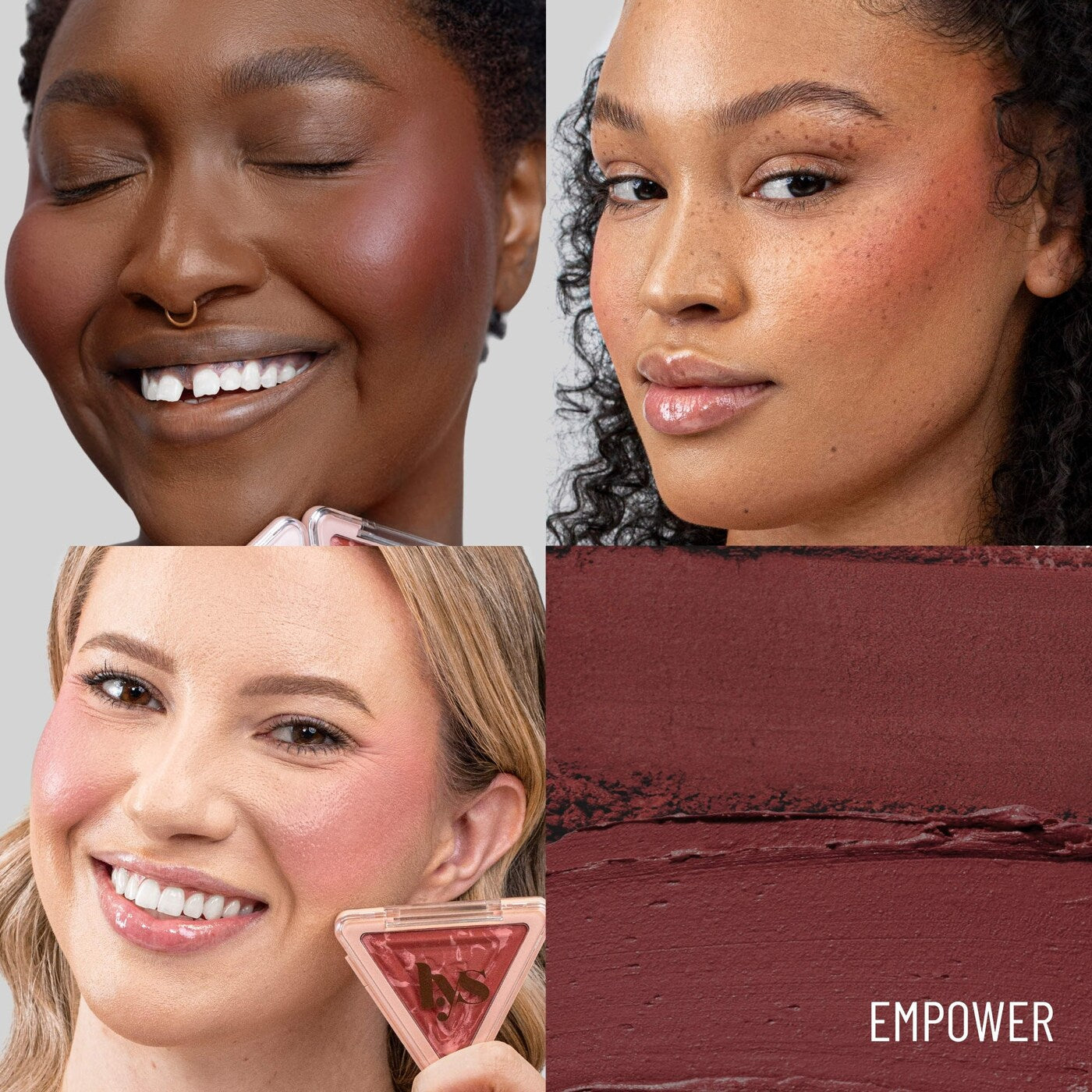 *PREORDEN: Higher Standard Cream and Powder Multidimensional Longwear Blush Duo - LYS Beauty / Duo rubor en crema y polvo