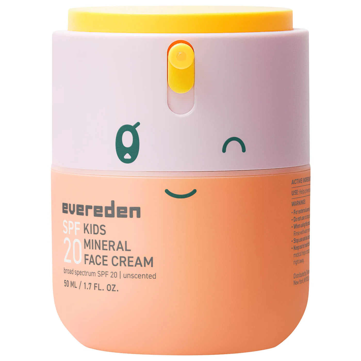 *PREORDEN: Kids 2-in-1 Mineral Face Cream & Sunscreen SPF20 - Evereden / Crema facial con protector solar para niños