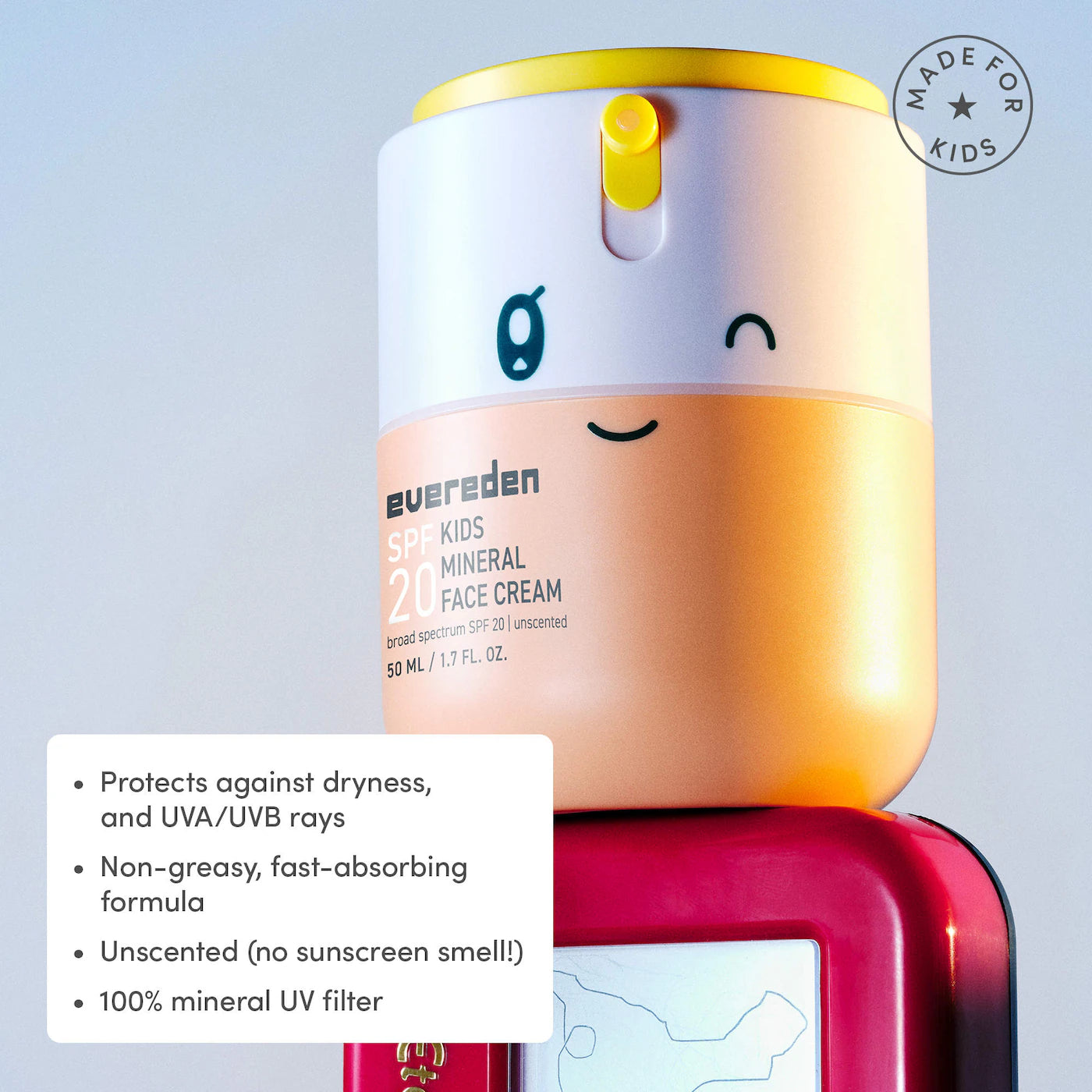 *PREORDEN: Kids 2-in-1 Mineral Face Cream & Sunscreen SPF20 - Evereden / Crema facial con protector solar para niños